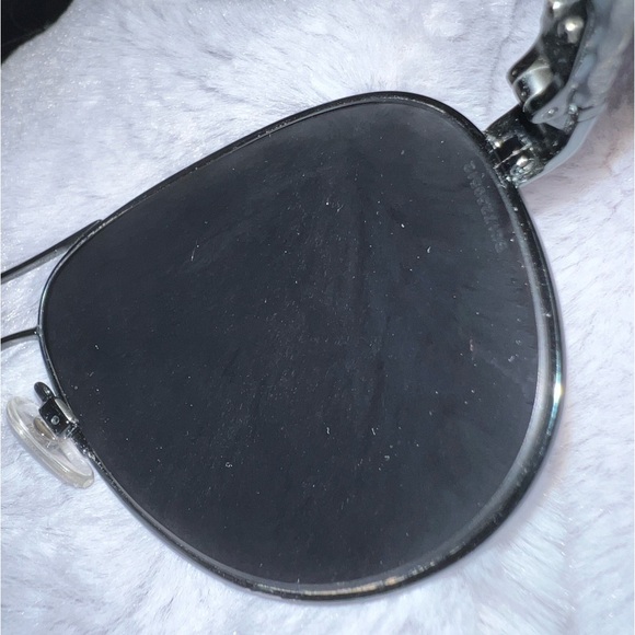 Chanel Aviator Pilot Leather Braided Logo Metal Sun Glasses - Picture 11 of 16